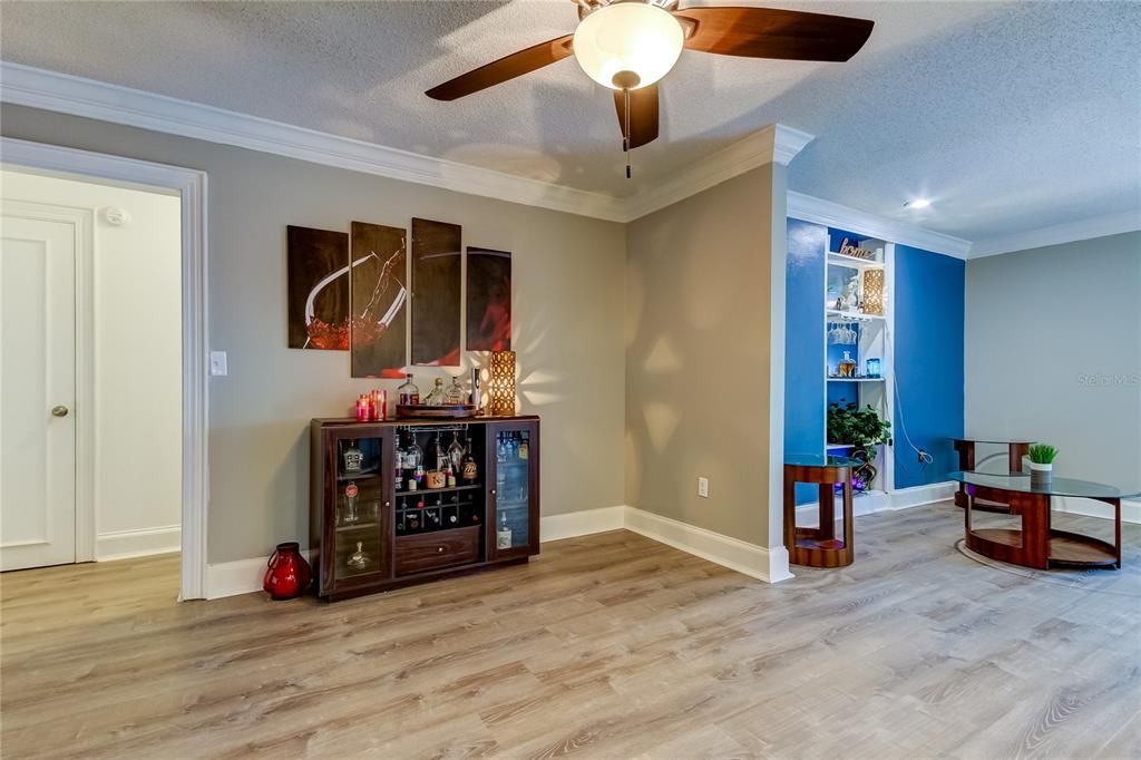 Official Dining Room likely intended by the Builder (10' x 12.4') - You can use however you wish!