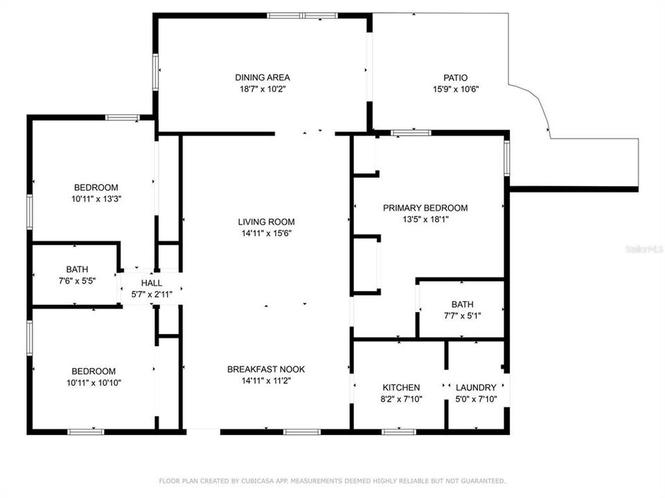 На продажу: $239,000 (3 спален, 2 ванн, 1496 Квадратных фут)