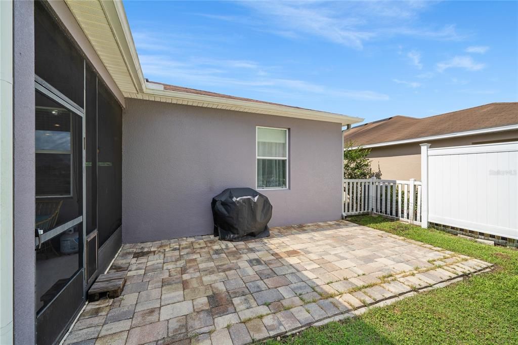 Additional Patio for grilling