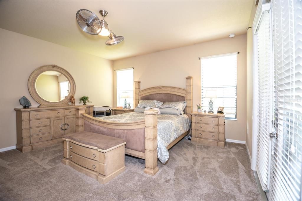Owner's Suite Bedroom!