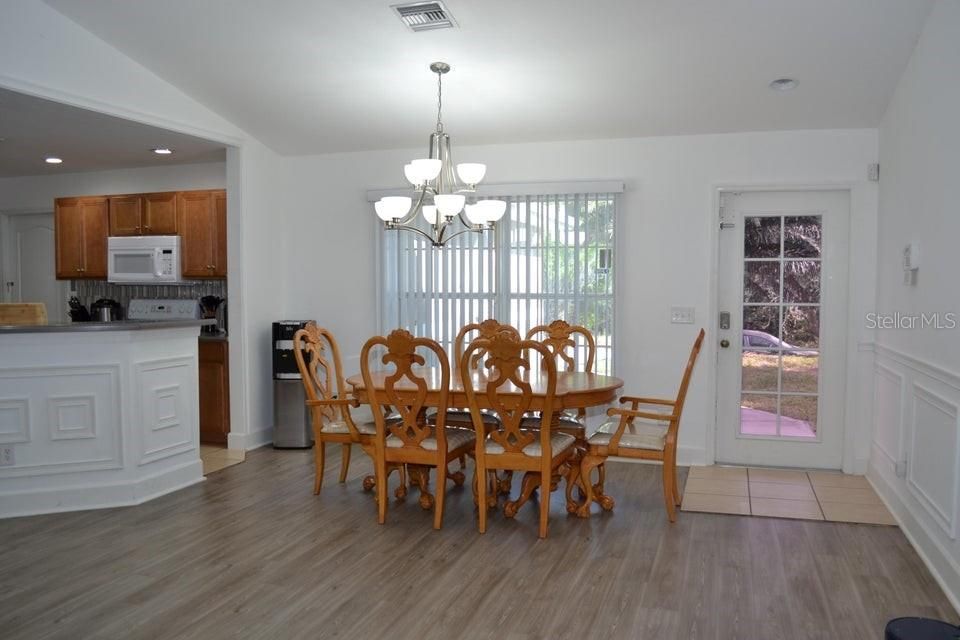 Dining area