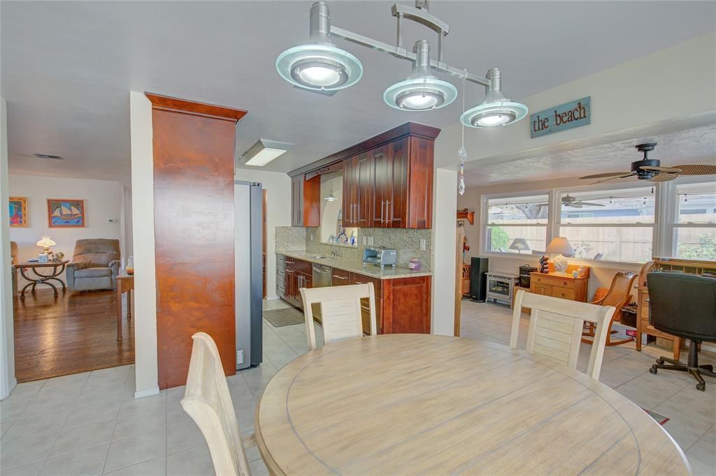 Breakfast Nook looking into Kitchen