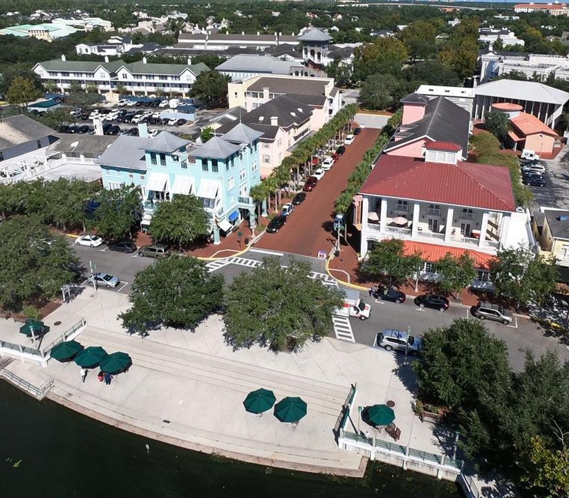 Aerial View Downtown