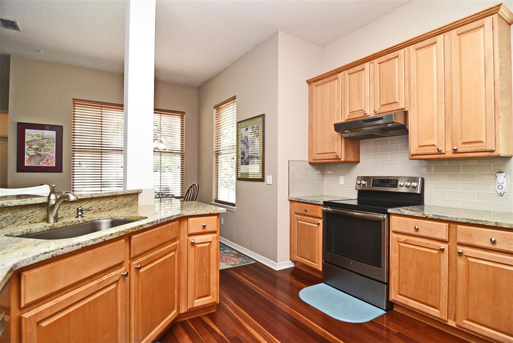 Kitchen with Granite Counters