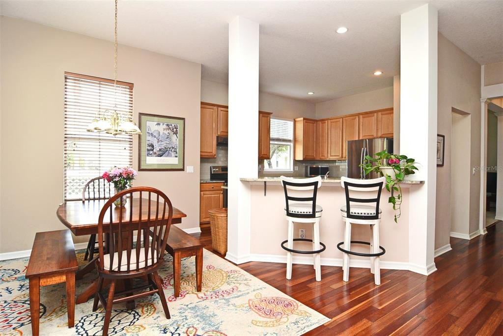 Breakfast Area to Kitchen