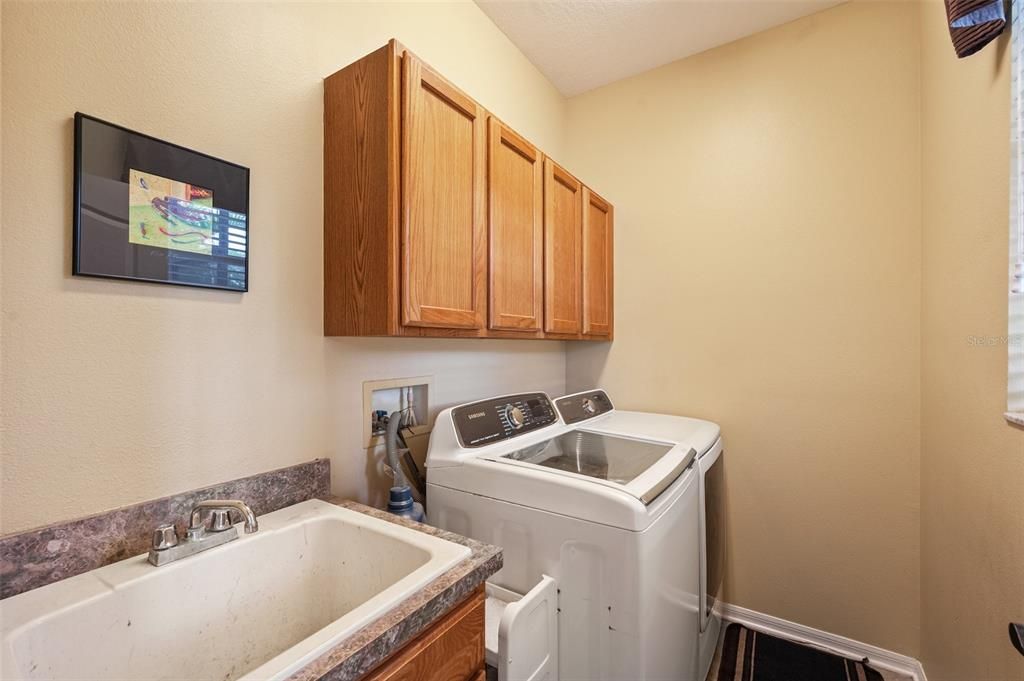 First floor laundry room