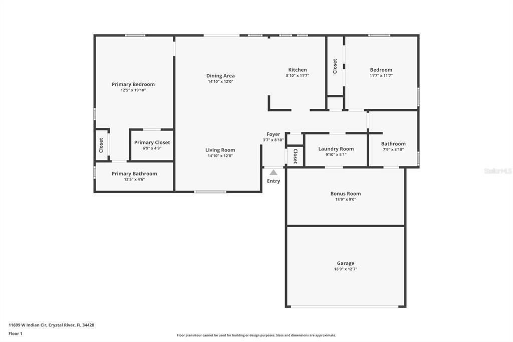 For Sale: $265,000 (2 beds, 2 baths, 1277 Square Feet)