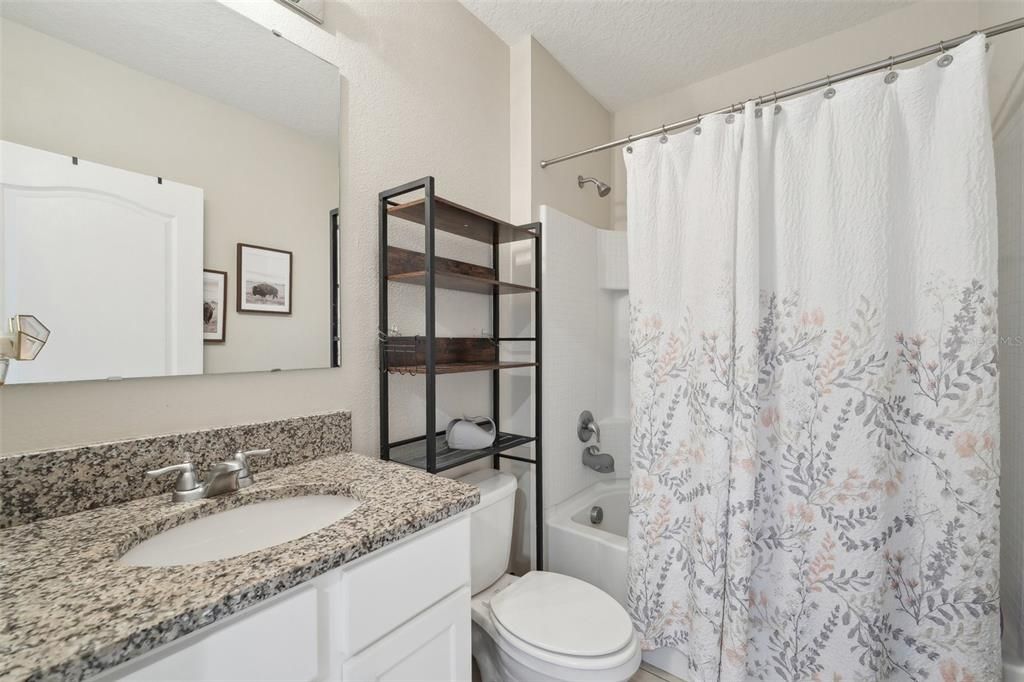 Secondary bathroom