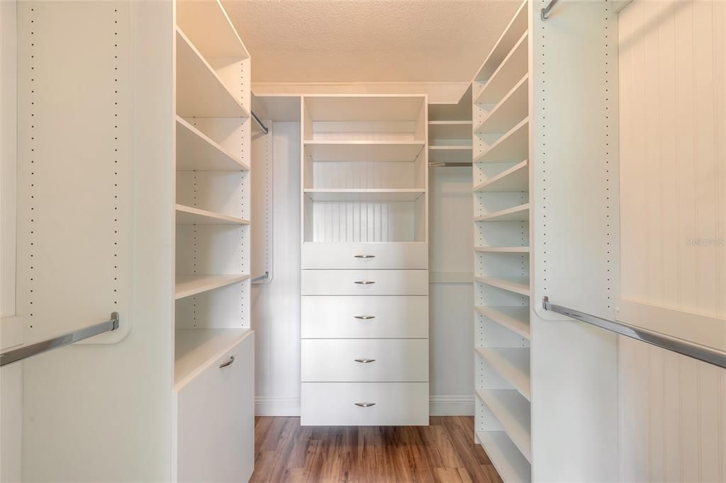 Primary Walk-in Closet