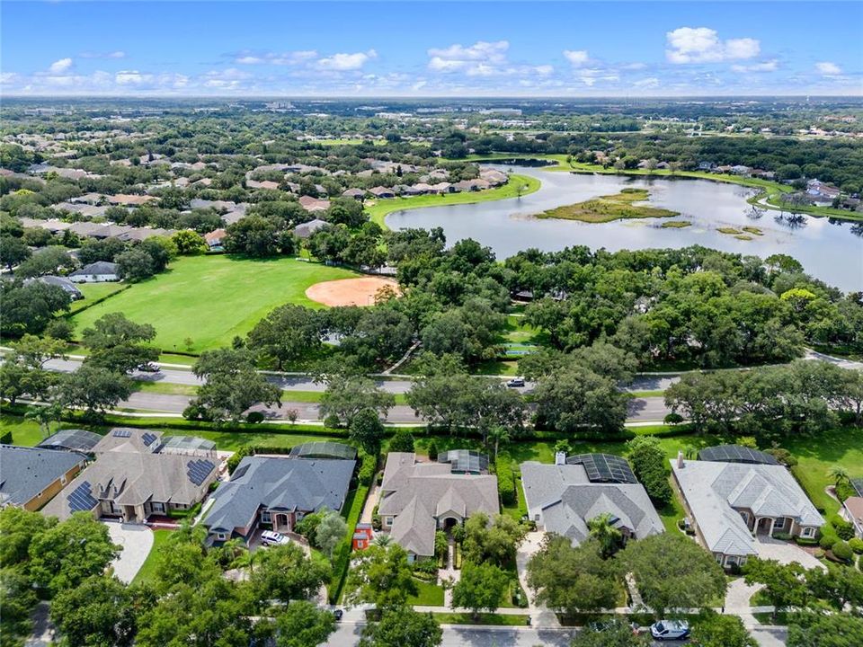 Overview with Sawyer Lake Park Views