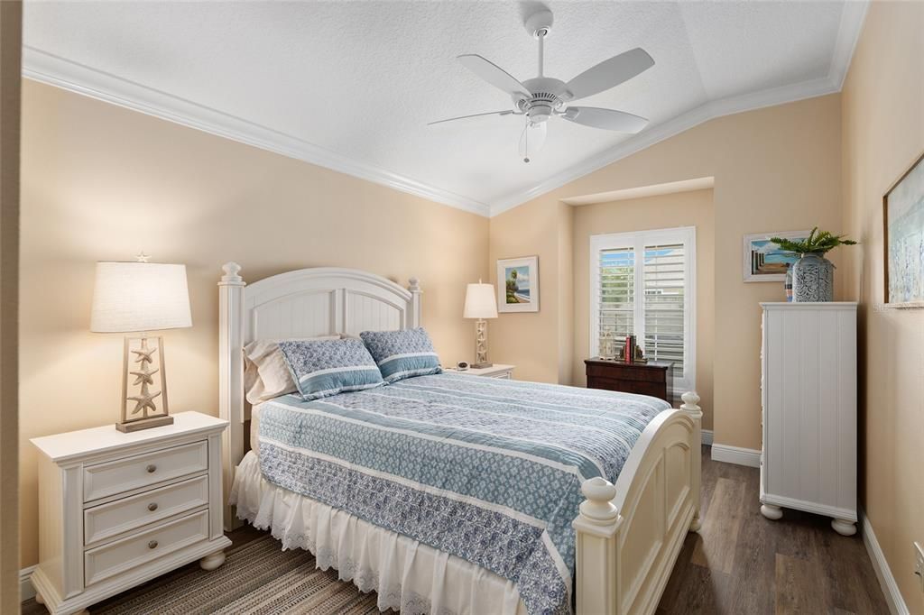 FRONT BEDROOM PLANTATION SHUTTERS