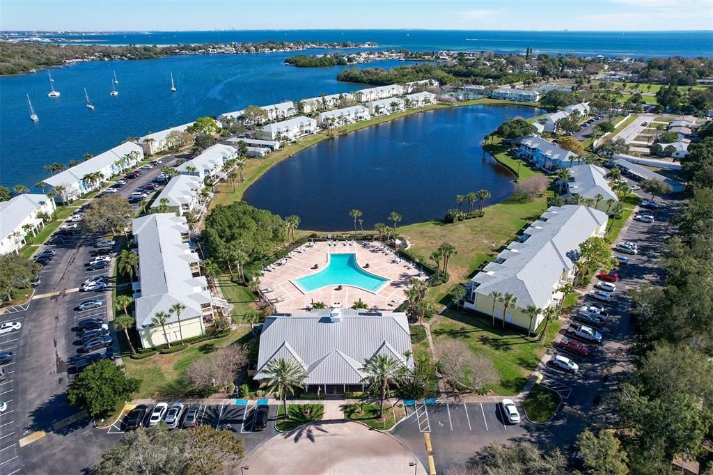 Aerial of Waterside at Coquina Key North