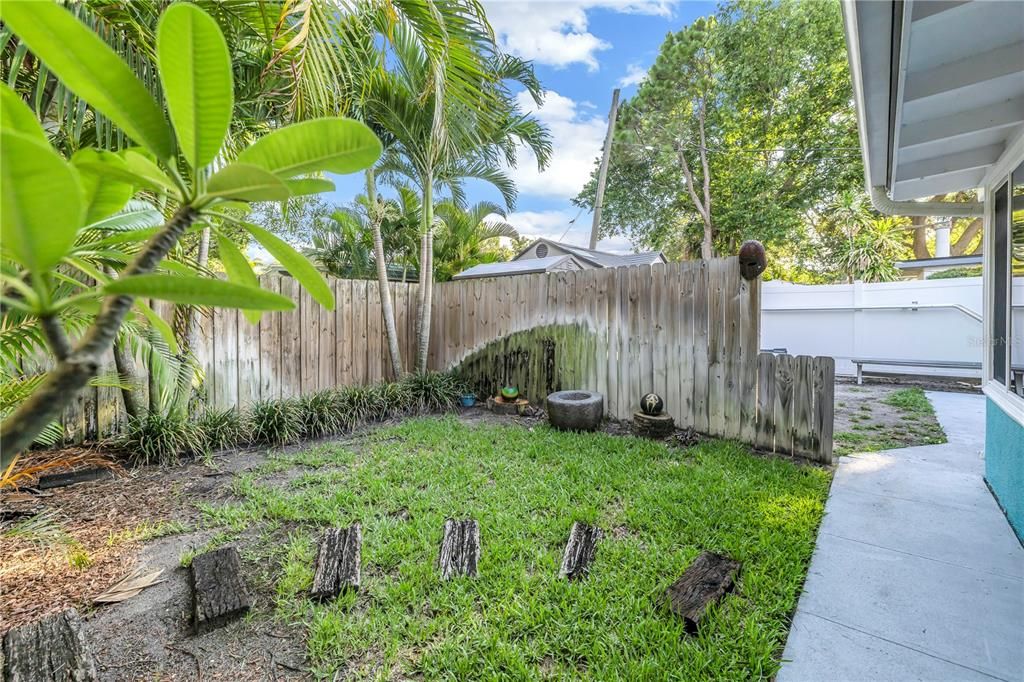 Storage Shed-Side Yard