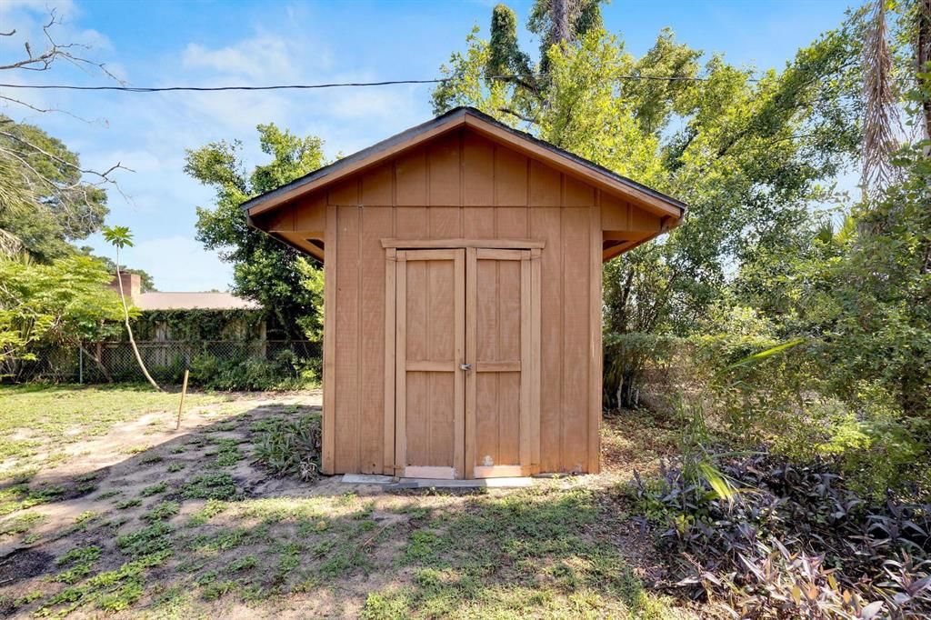 STORAGE SHED