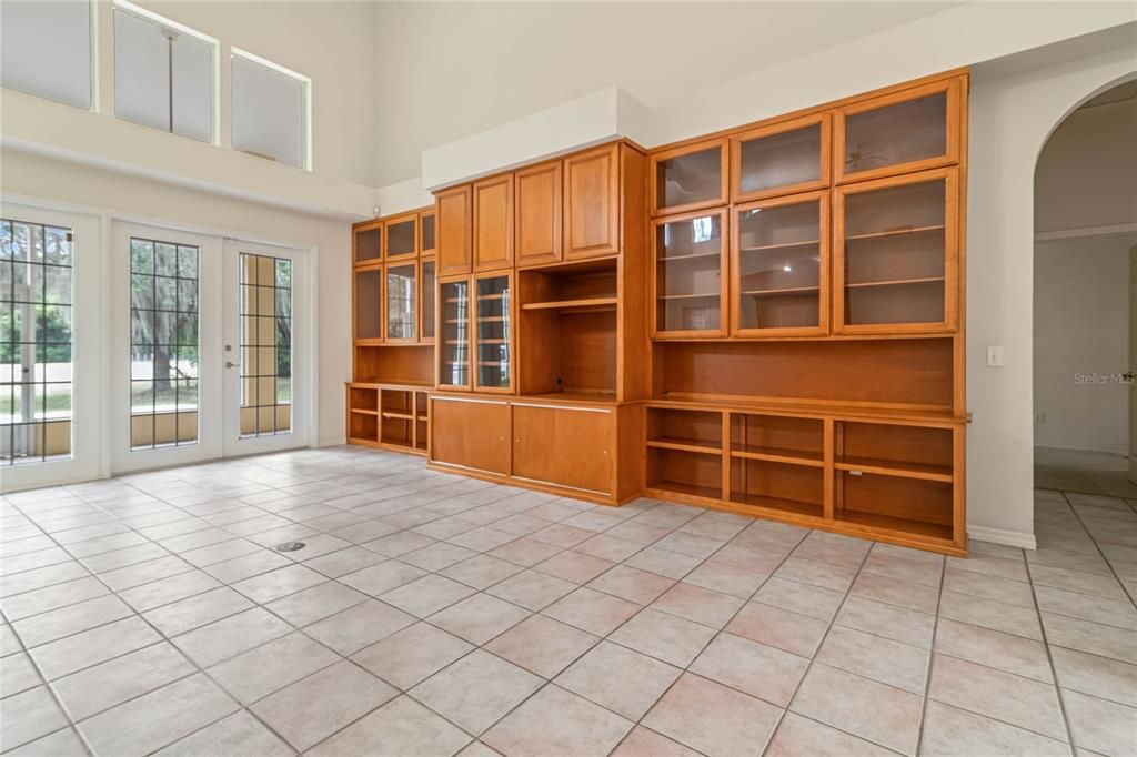 Family room with plenty of natural light