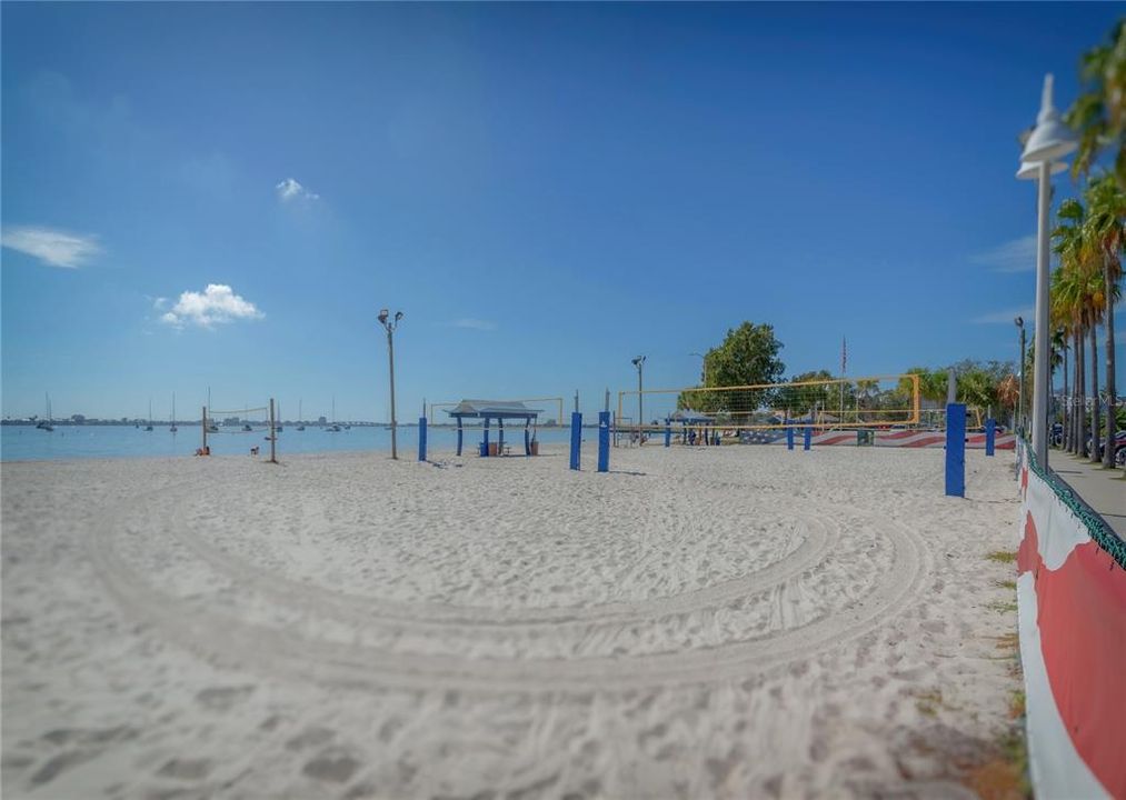 Gulfport Beach Volleyball Courts