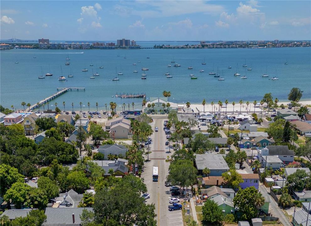 Aerial view of Gulfport