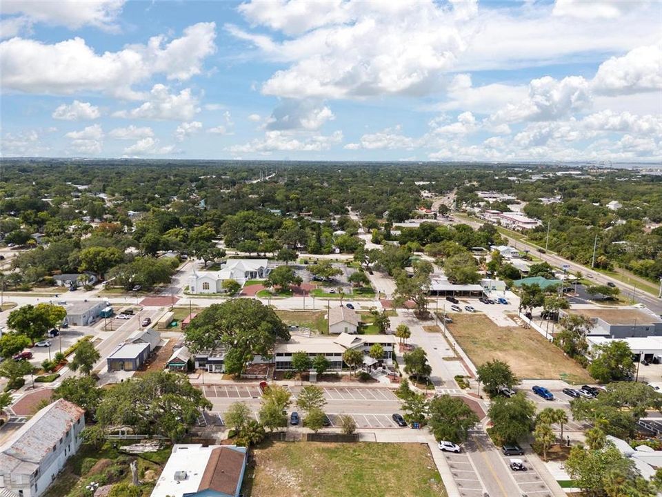 Aerial View of Street Elevation-Rear