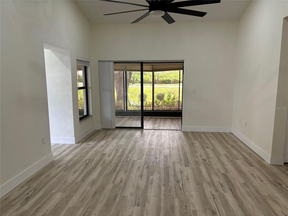 Living Room w/ view of Florida room