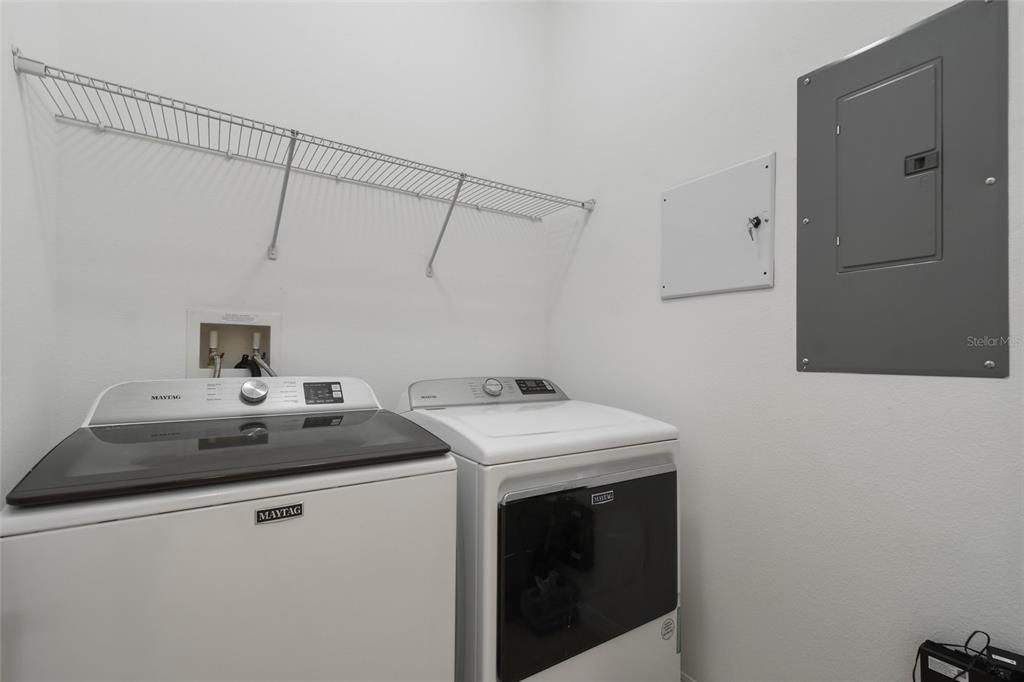 First floor laundry room