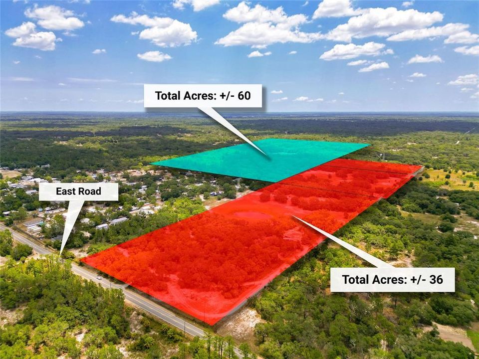 Additional 60 Acre Parcel Available for sale