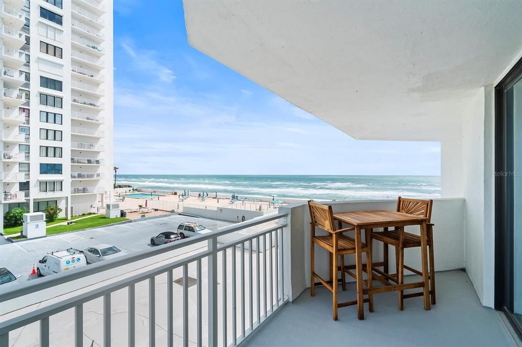 Balcony ocean view