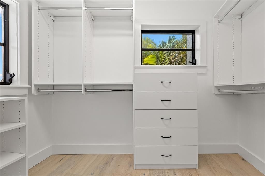 Primary Walk-In Closet