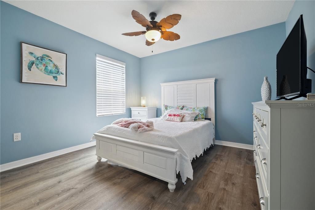 1st upstairs bedroom, currently used as girl's room