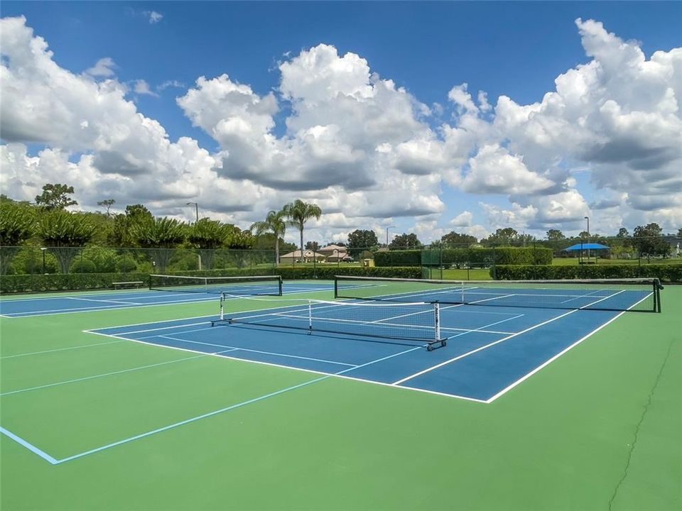 Cypress Lakes Tennis and Pickleball courts