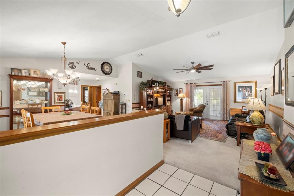 Open Floorplan; Living and Dining Areas