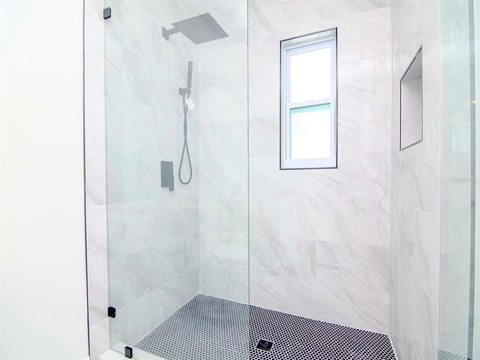 Brand new shower - completely updated