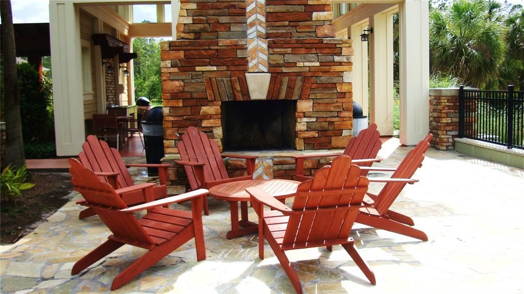 Fireplace & Sitting Area