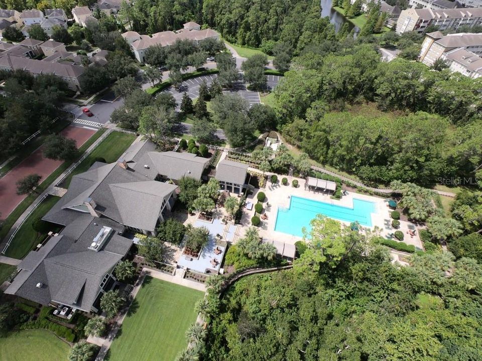 Aerial View of Clubhouse