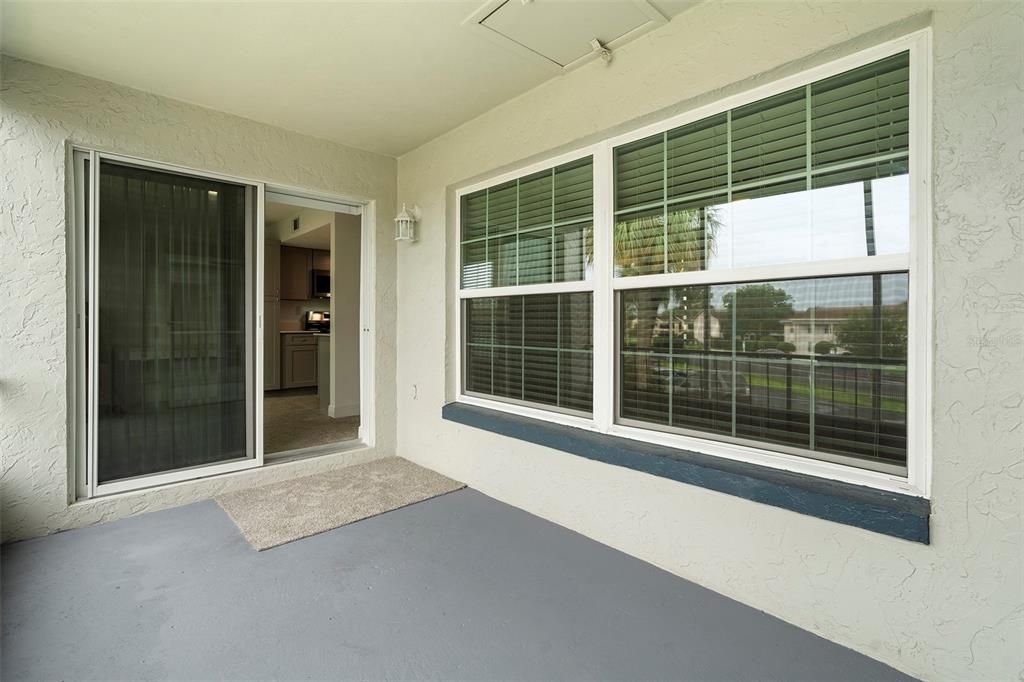 Rear Patio/Balcony