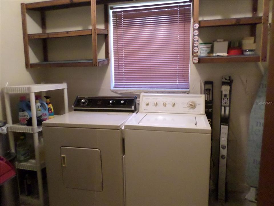 LAUNDRY ROOM WASHER & DRYER INCLUDED