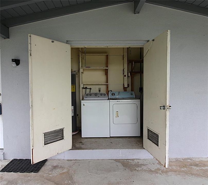 Laundry Room and Storage