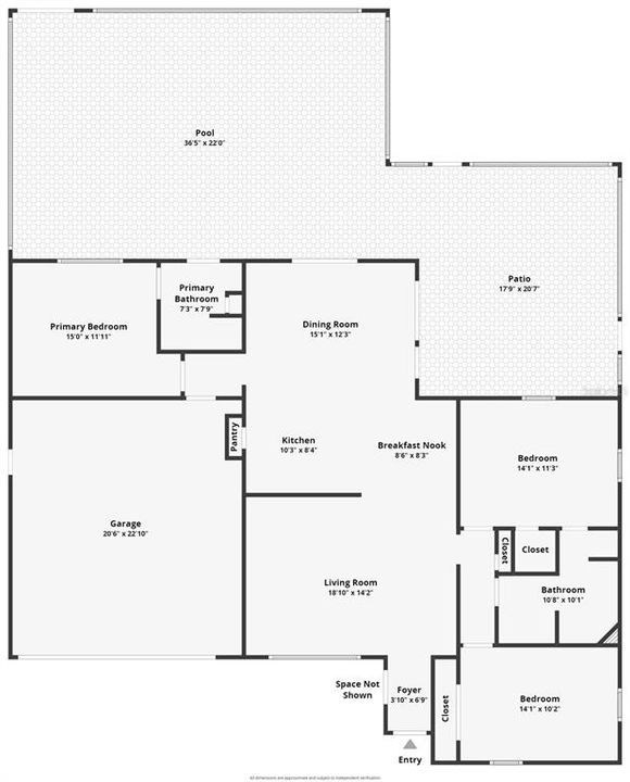 Active With Contract: $379,900 (3 beds, 2 baths, 1500 Square Feet)