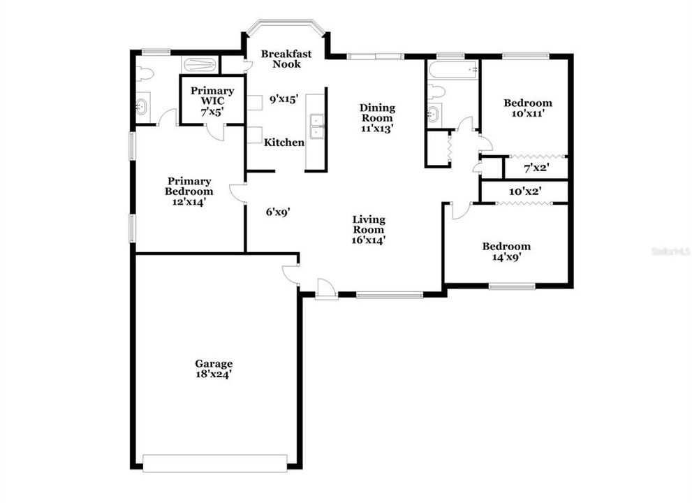 For Rent: $2,295 (3 beds, 2 baths, 1385 Square Feet)