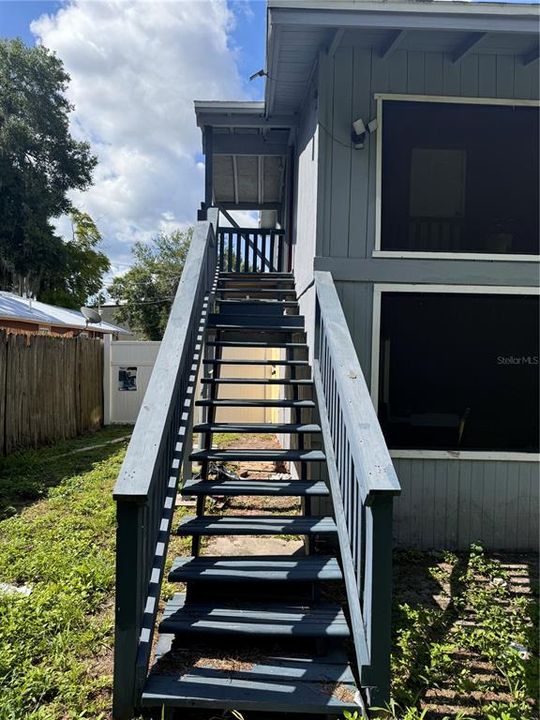 Stairs to Mother In-law Suite