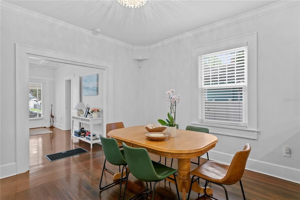 Spacious Dining and Kitchen area