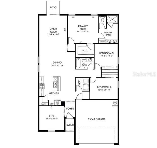 For Sale: $342,685 (3 beds, 2 baths, 1695 Square Feet)