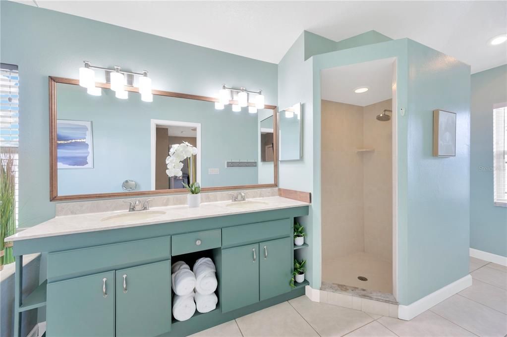 Master bathroom