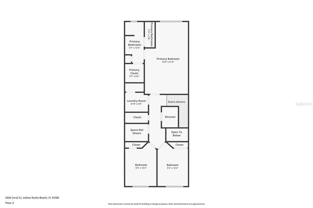 3rd Story Floorplan