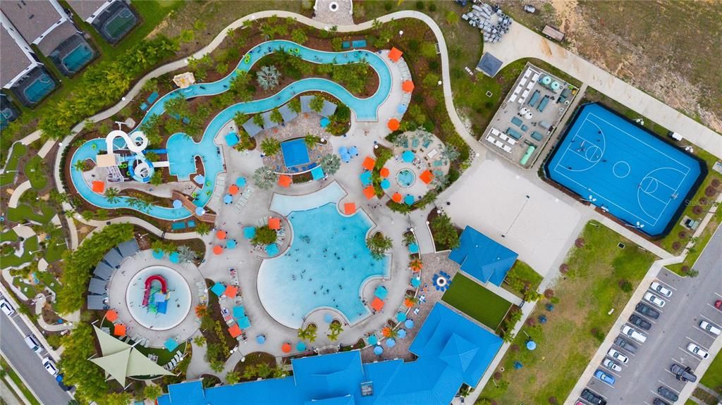 LAZY RIVER POOL AMMENITIES
