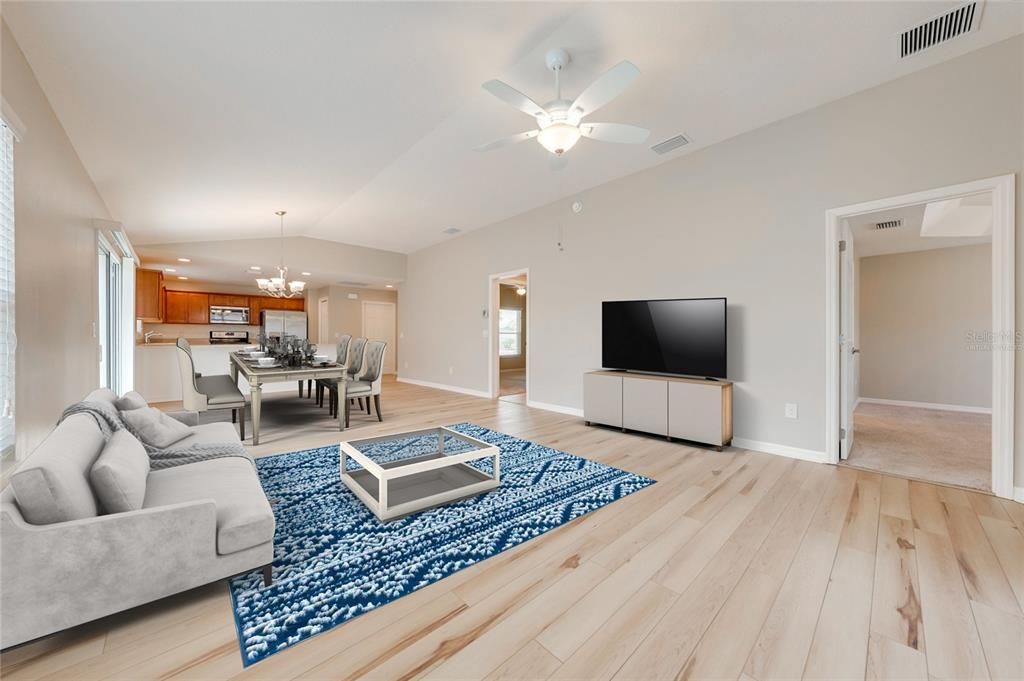 Virtually Staged - Living Room