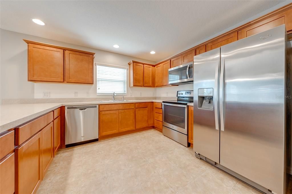 Kitchen with Stainless Steel Appliances