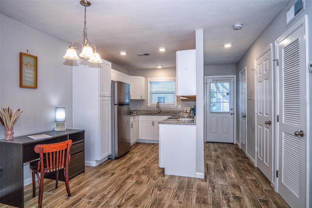 Dining space/Kitchen