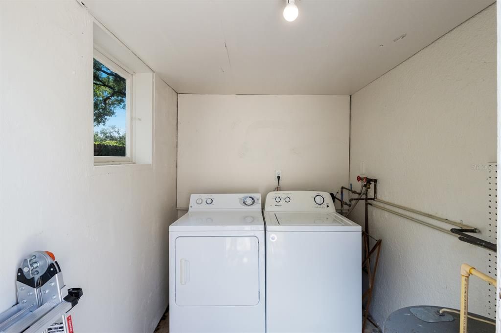 Shared laundry room