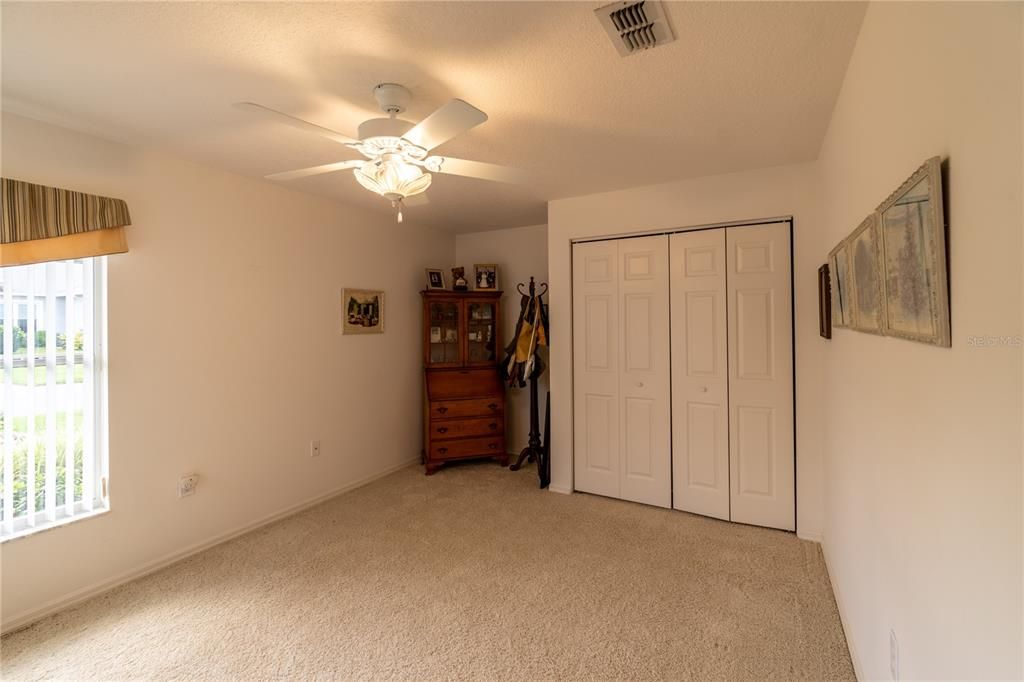 Second bedroom to the front of the home