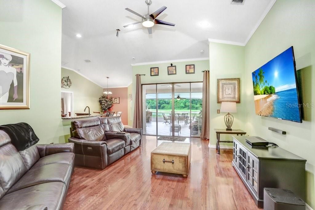 Family Room with Lake View